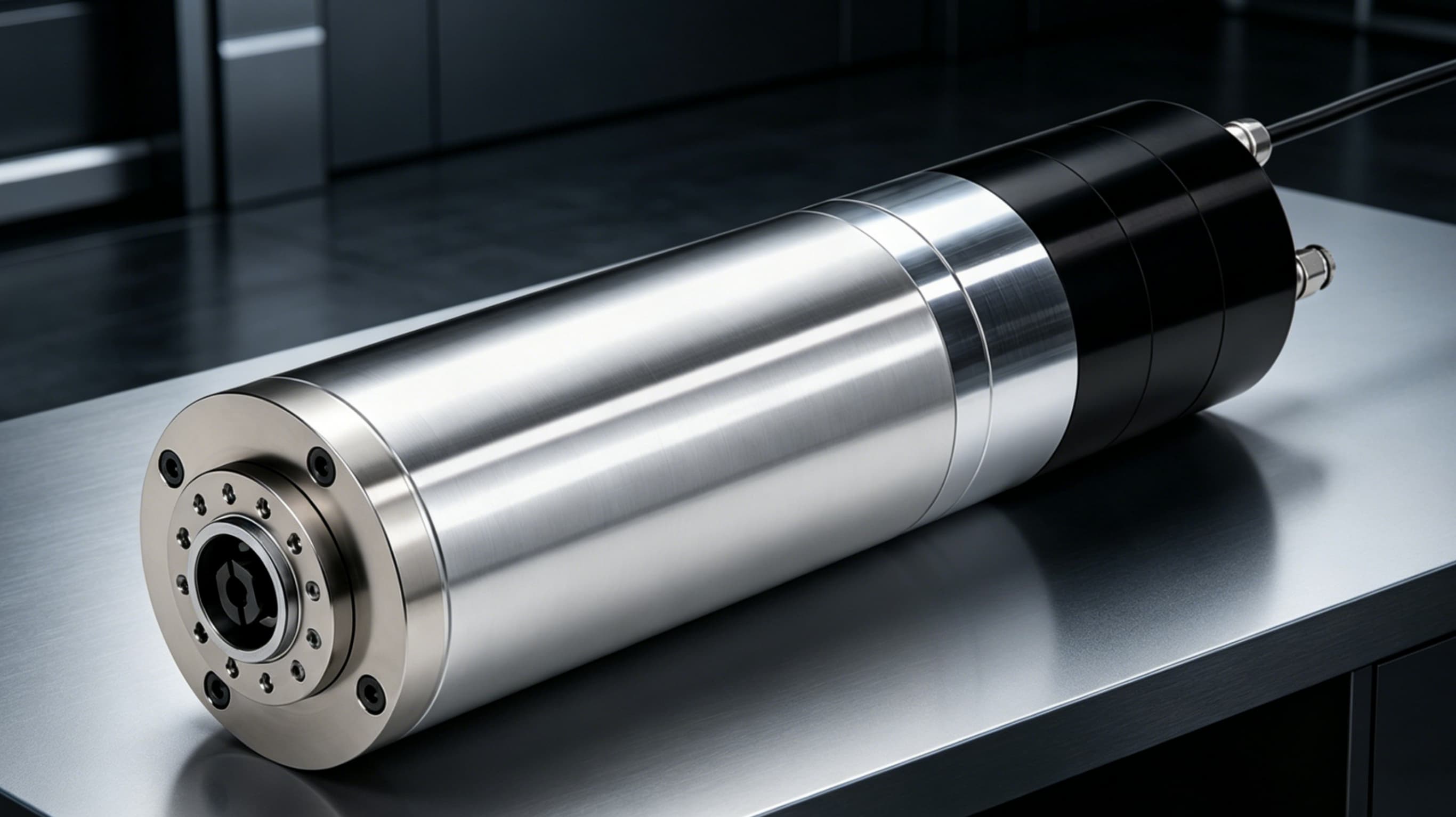 Model C HSK40E 100mm 3.5KW spindle motor