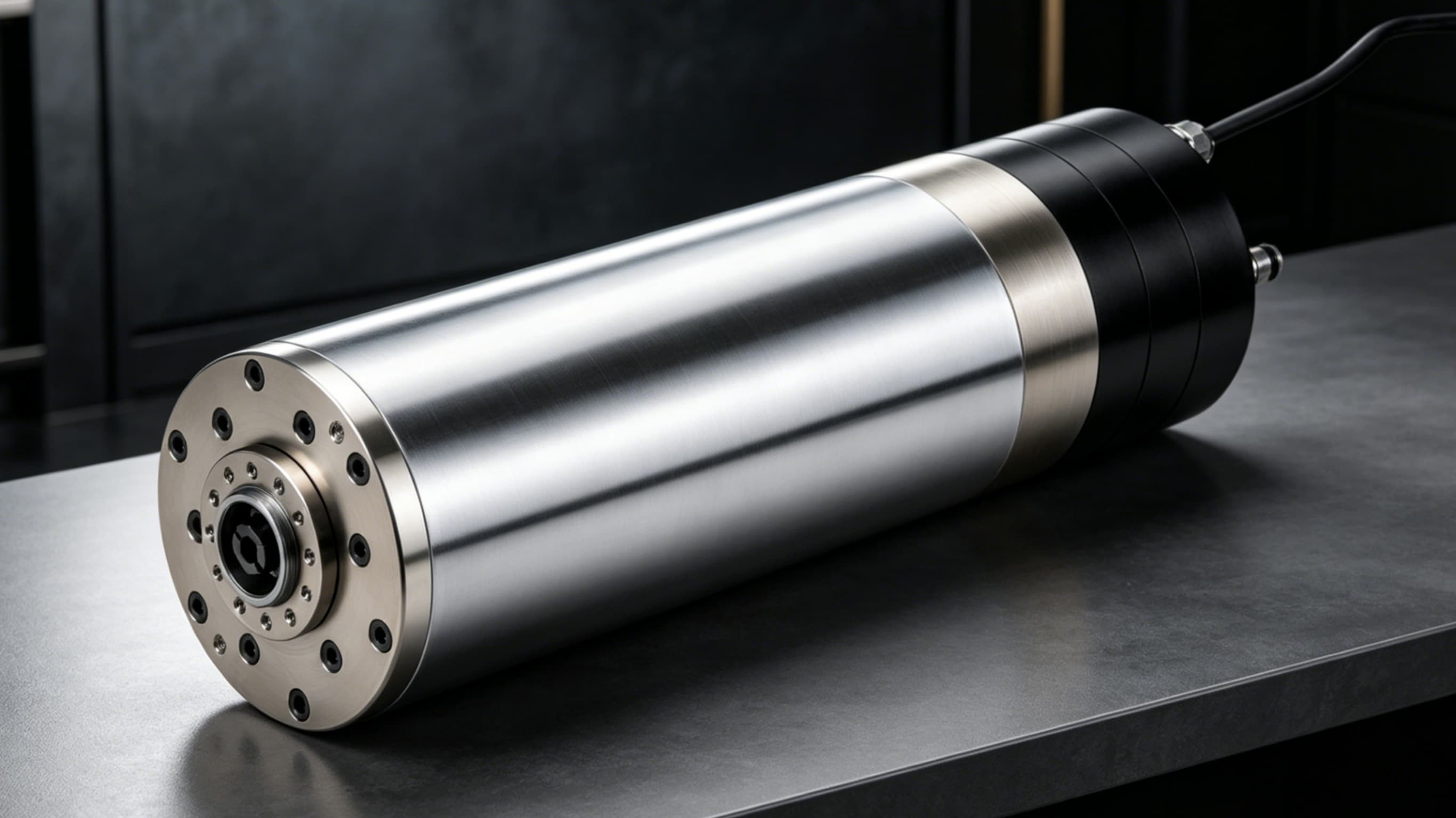 Model C HSK40E 125mm 7.5KW spindle motor